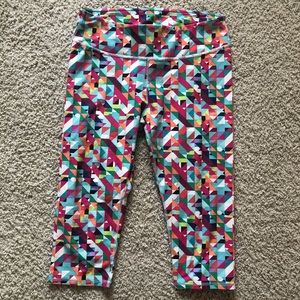 Fabletics running tights, women’s size medium